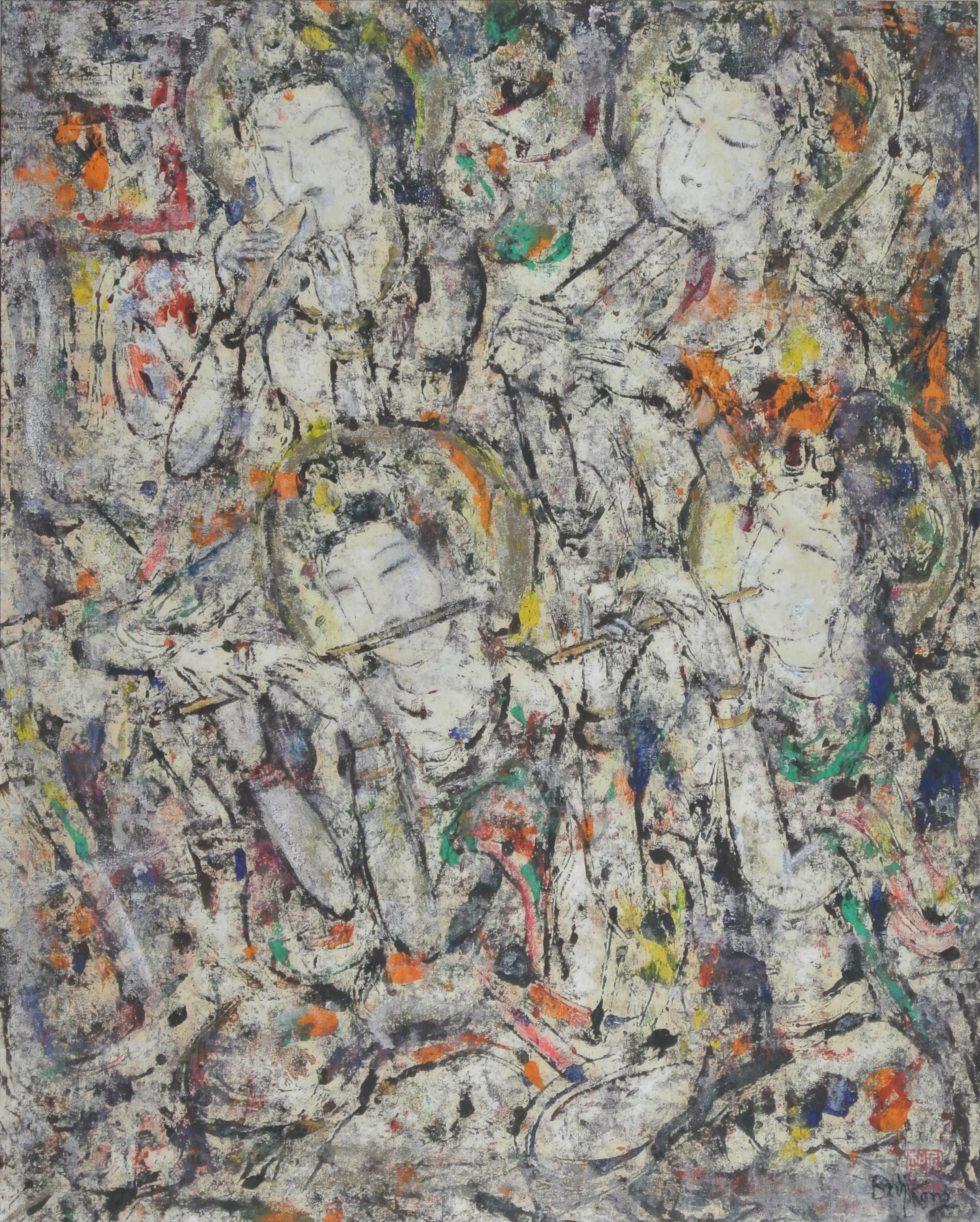 The Paintings of Bai Ji Kong (孔柏基)